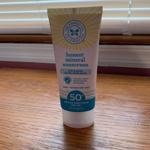 The Honest Co. mineral sunscreen SPF 50+